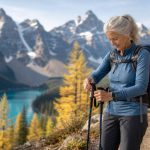 begin senior hiking adventure