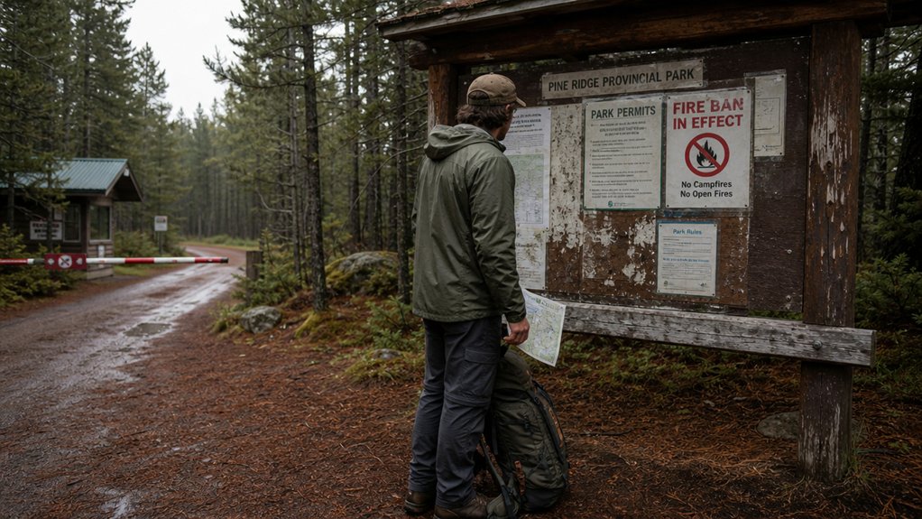 check campfire regulations first