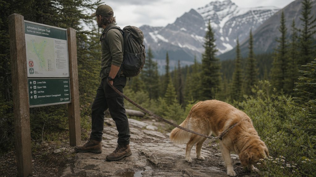dogs welcome on trails