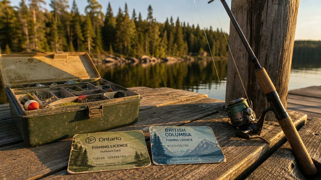 fishing licenses by province