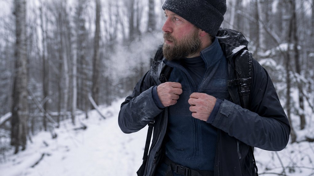 layering for winter hiking