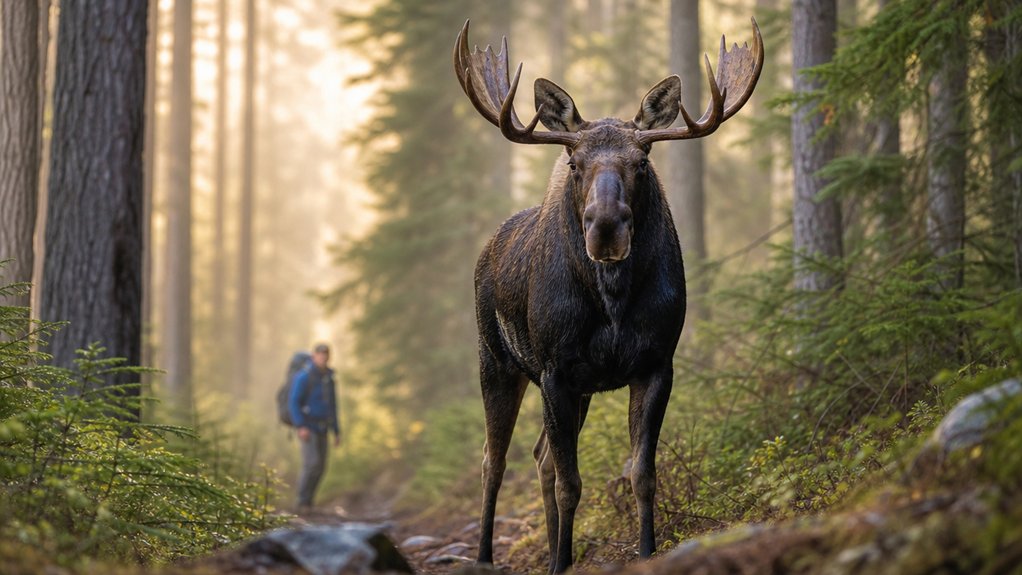 maintain safe wildlife distances